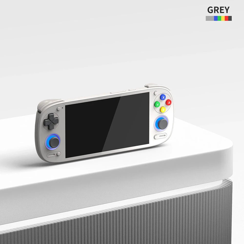 Retroid Pocket 5 Handheld Game Console 5.5'' AMOLED Screen Android13 Joystick RGB Lighting Effect Active Cooling Video Games