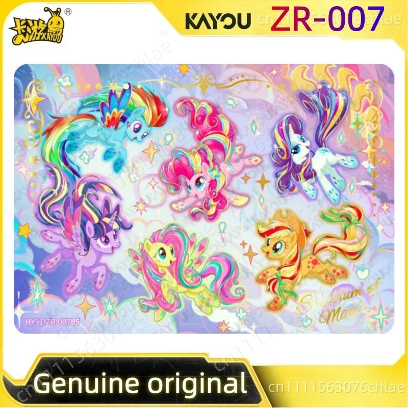 KAYOU Genuine My Little Pony Card T11W10 Friendship Eternal Card Hidden SC ZR SGR SSR Rare Collection Card Toy