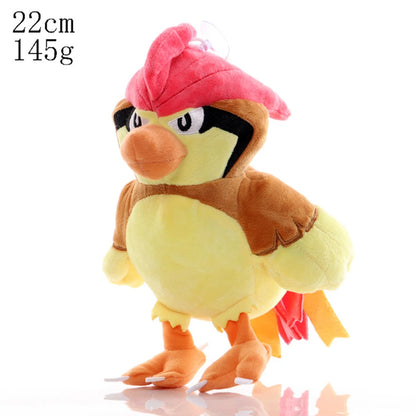 2026 Pokemon Plush Dolls Set - Soft Stuffed Animals Pikachu Charmander Bulbasaur Squirtle Psyduck Eevee Peluche Toy Gifts