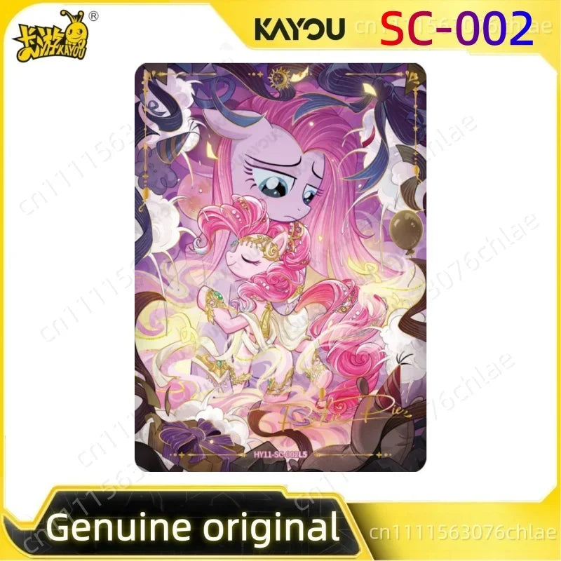 KAYOU Genuine My Little Pony Card T11W10 Friendship Eternal Card Hidden SC ZR SGR SSR Rare Collection Card Toy
