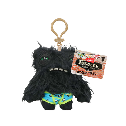 Fuggler Ugly Cute Monster Plush, 4inch Collectible Stuffed Toy, Funny Hairy Alien Doll for Fans Gift