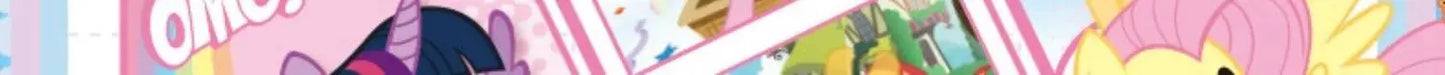 Original KAYOU My Little Pony Mini Scene Vol.1 Magical Home Pinkie Pie Rainbow Dash Decoration Blind Box Rarity Toys Gifts