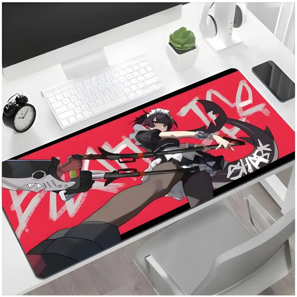 Shark Warrior Zenless Zone Zero Ellen Joe Gaming Desk Mat