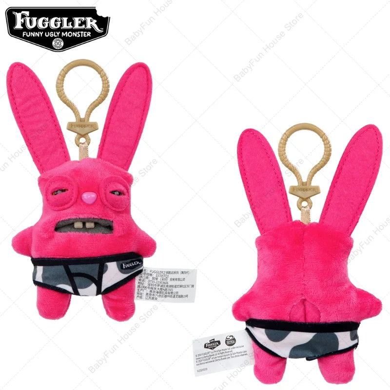 Original Fuggler Ugly Teeth Monster Plush Toy Keychain Pendant