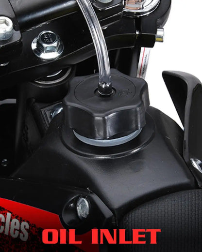 Gas Bike For Kids, Mini Dirt Bike, 49CC 2-Stroke Gas Powered Motorcycle, Shock Absorption Pocket Motorbike, Up to 25 Mph