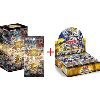 New Yu-Gi-Oh! 25th QUARTER CENTURY ART COLLECTION TCG Set Game Collection Card Booster Pack Japan Language
