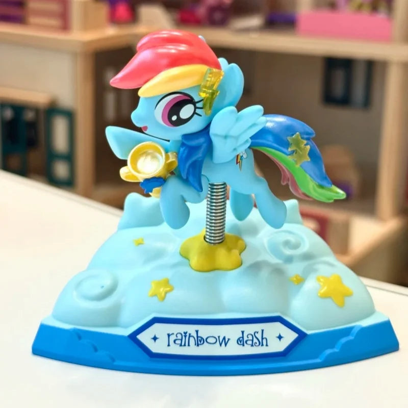 Genuine Blind Box My Little Pony Joyful Party Shaking Joy Series Cute Figurine Desk Decor Gift For And Anime Lover Toys
