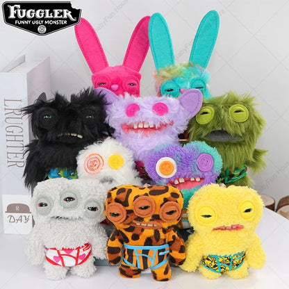 Original Fuggler Ugly Teeth Monster Plush Toy Keychain Pendant