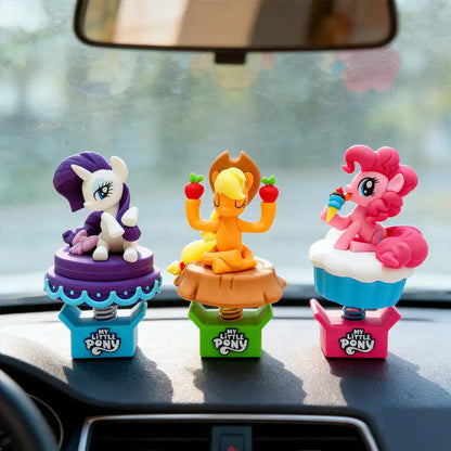 My Little Pony Twilight Sparkle Rarity Rocking Ornament Home Decor Car-mounted Accessories Stress-relieving Toys Gifts Genuine