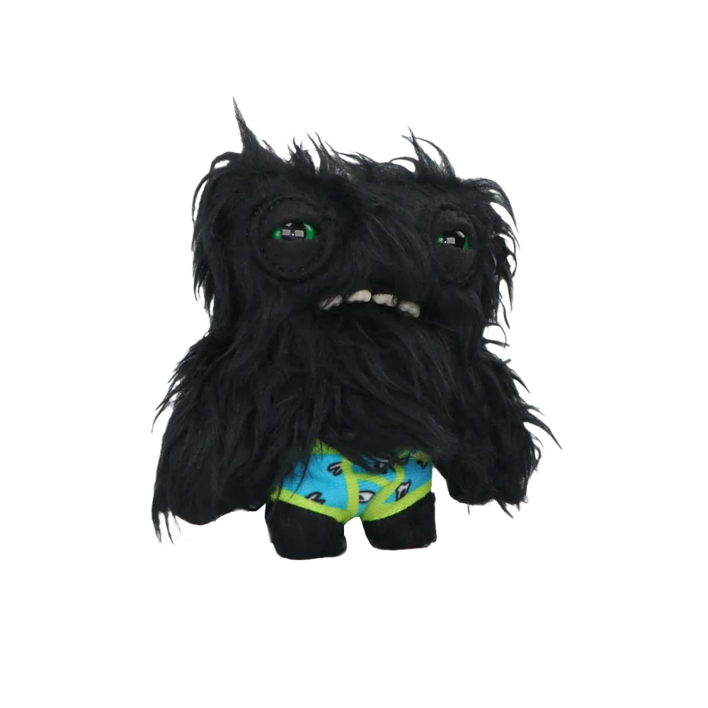 Fuggler Ugly Cute Monster Plush, 4inch Collectible Stuffed Toy, Funny Hairy Alien Doll for Fans Gift