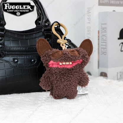 Original Fuggler Ugly Teeth Monster Plush Toy Keychain Pendant