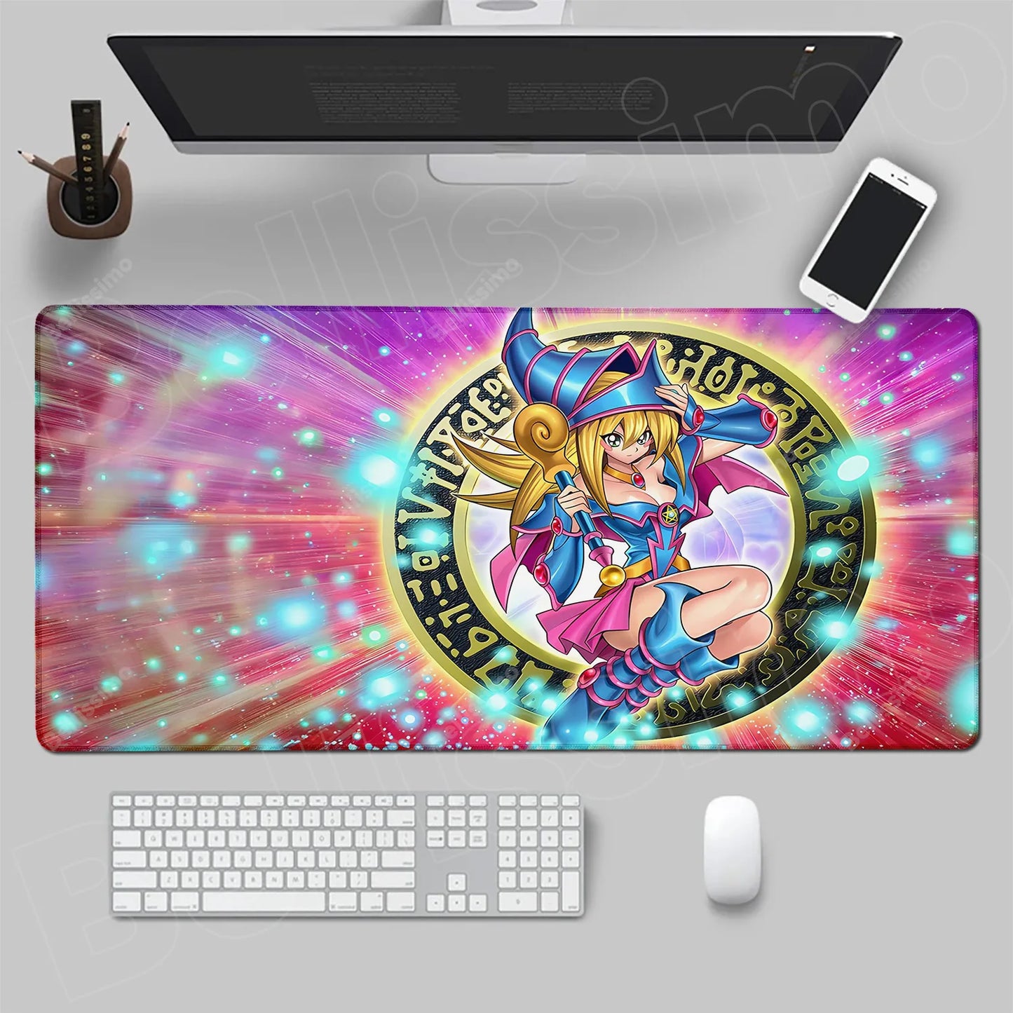 Large Mouse Pad Gamer Yu Gi Oh Mousepad Mats Gaming Pc Computer Accessories Mausepad Rubber Mat Deskmat Office Carpet Anime Desk