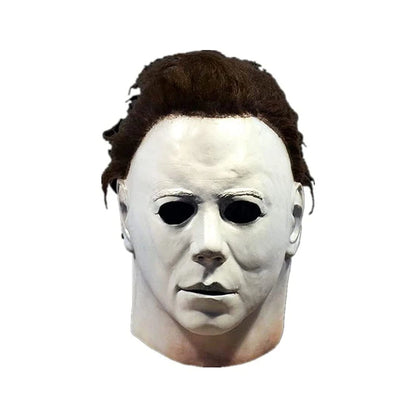 Michael Myers Mask 1978 Halloween Movie Latex Mask Realistic Horror Mask Scary Cosplay Mask Costume Party Mask