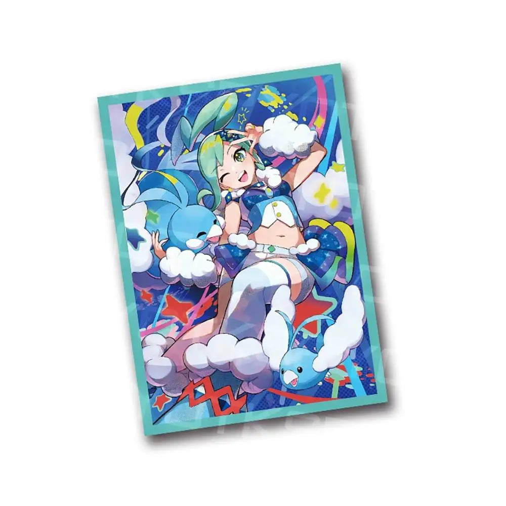 60Pcs/pack PTCG Mix Anime Collect Card Sleeves Cute Alisa Firefly Robin Collect Battle Cards Decoration Card Sleeves 63X90MM