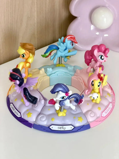 Genuine Blind Box My Little Pony Joyful Party Shaking Joy Series Cute Figurine Desk Decor Gift For And Anime Lover Toys