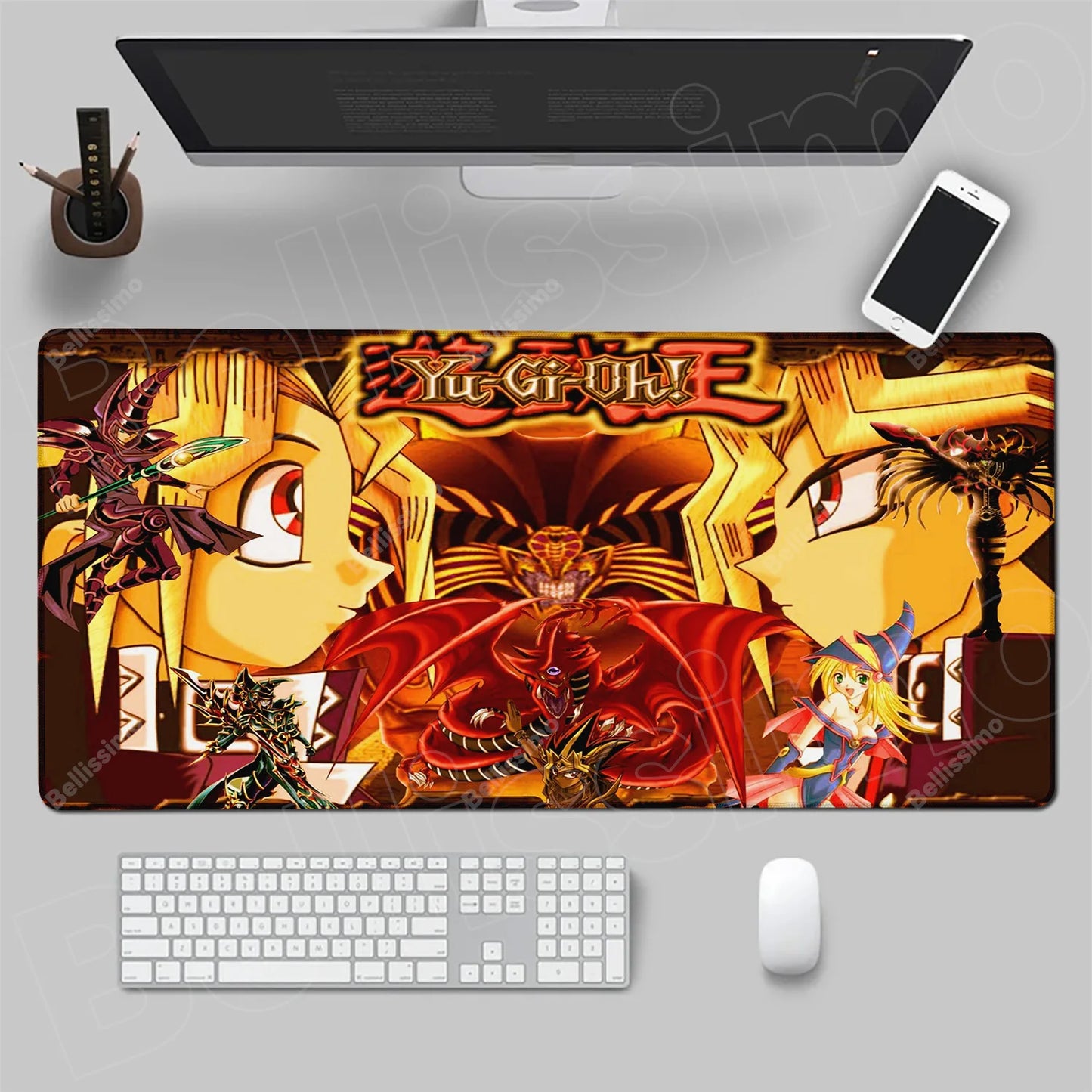 Large Mouse Pad Gamer Yu Gi Oh Mousepad Mats Gaming Pc Computer Accessories Mausepad Rubber Mat Deskmat Office Carpet Anime Desk