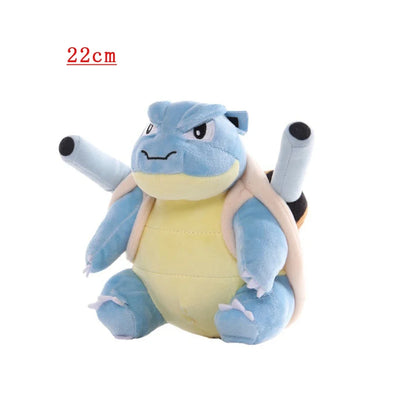 2026 Pokemon Plush Dolls Set - Soft Stuffed Animals Pikachu Charmander Bulbasaur Squirtle Psyduck Eevee Peluche Toy Gifts