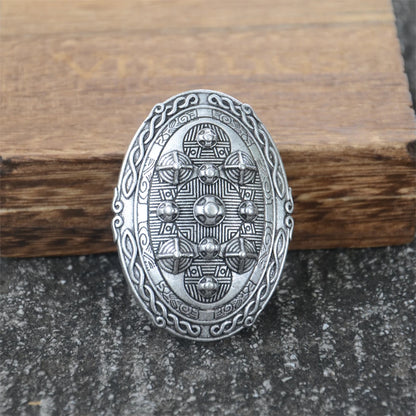 Nostalgia 1Pcs Retro Sweden Norse Viking Brooches Badge Suit Shirt Clothing Jewelry Brosch Talisman