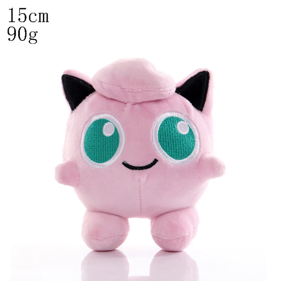 2026 Pokemon Plush Dolls Set - Soft Stuffed Animals Pikachu Charmander Bulbasaur Squirtle Psyduck Eevee Peluche Toy Gifts