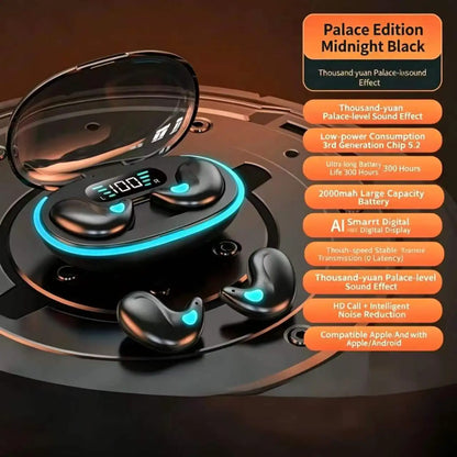 X55 Sleep Earphones Bluetooth Earphones Long Battery Life No In Ear Wireless Earphones Bluetooth