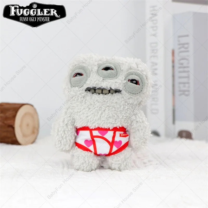 Original Fuggler Ugly Teeth Monster Plush Toy Keychain Pendant