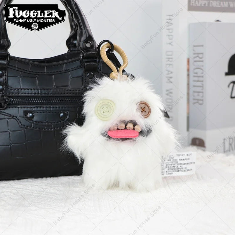 Original Fuggler Ugly Teeth Monster Plush Toy Keychain Pendant
