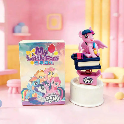 My Little Pony Twilight Sparkle Rarity Rocking Ornament Home Decor Car-mounted Accessories Stress-relieving Toys Gifts Genuine