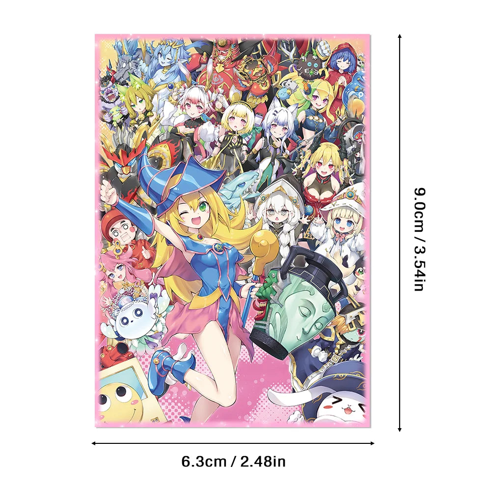 63×90mm Japanese Size Anime Card Sleeves for YGO TCG