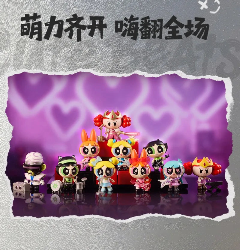 BLOKEES Assemble The Powerpuff Girls GV1 Season Blossom Buttercup Bubbles Collectible Birthday Gift In Stock Toy Models