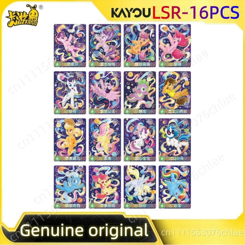 KAYOU Genuine My Little Pony Card T11W10 Friendship Eternal Card Hidden SC ZR SGR SSR Rare Collection Card Toy