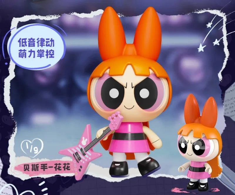 BLOKEES Assemble The Powerpuff Girls GV1 Season Blossom Buttercup Bubbles Collectible Birthday Gift In Stock Toy Models