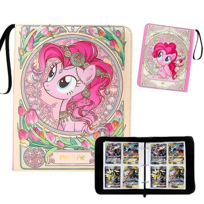 400 My Little Pony Anime Cartoon Album Book Game Card Collection Binder Children’s Toy Large Capacity Business Card Holder Gift