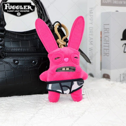 Original Fuggler Ugly Teeth Monster Plush Toy Keychain Pendant