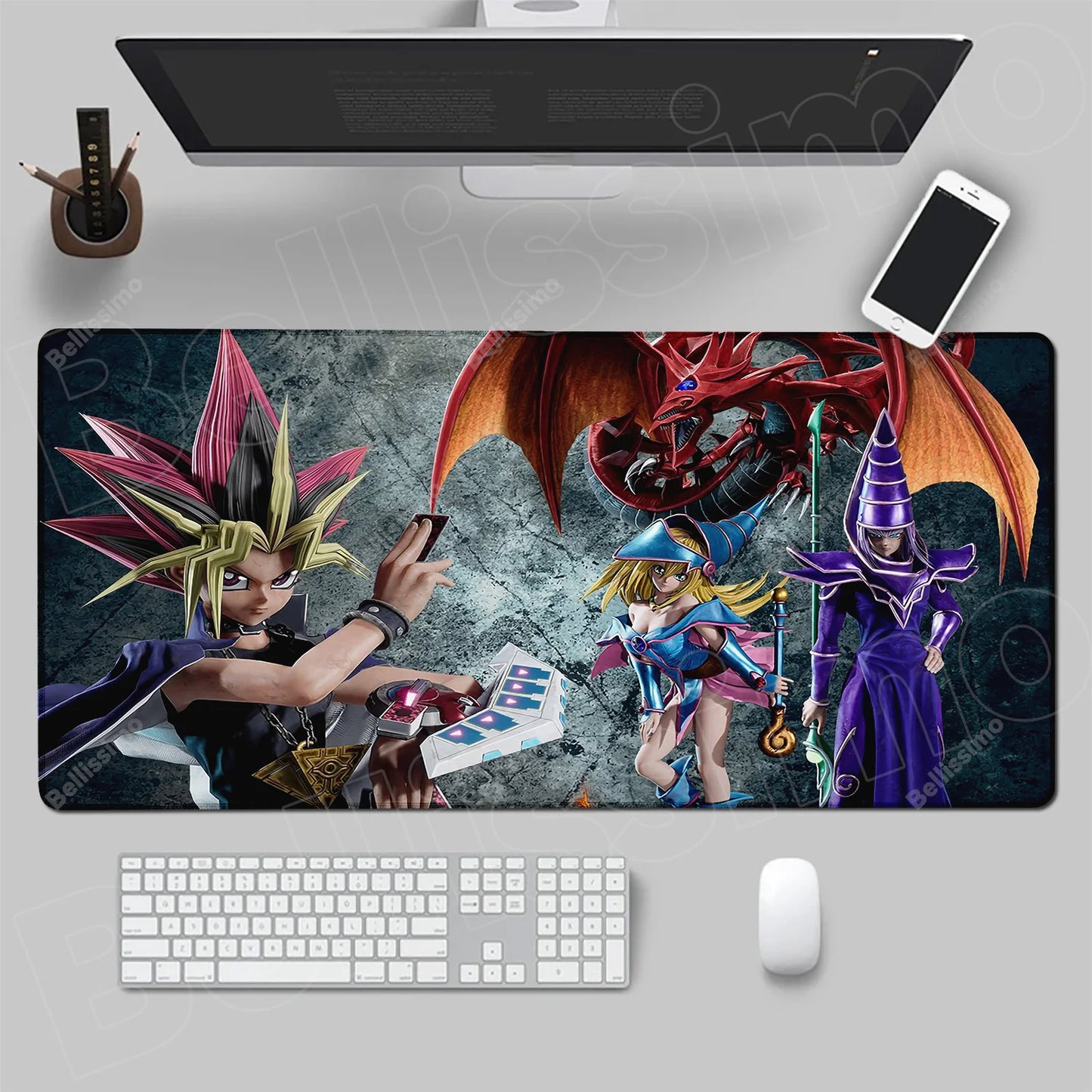 Large Mouse Pad Gamer Yu Gi Oh Mousepad Mats Gaming Pc Computer Accessories Mausepad Rubber Mat Deskmat Office Carpet Anime Desk