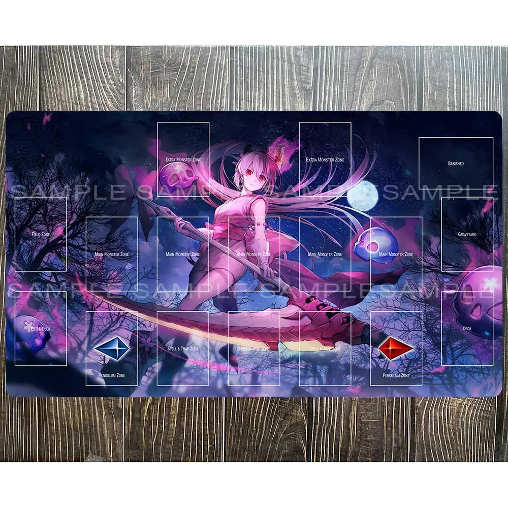Yu-Gi-Oh Playmat Game Card Pad YGO Yugioh Mat TCG M-005