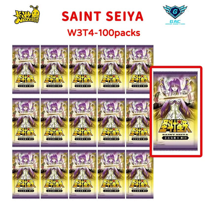 New Kayou Saint Seiya Cloth Awakening Card Box Manga Edition Collectible Card Star Pack Japanese Anime Rare Collection Cards