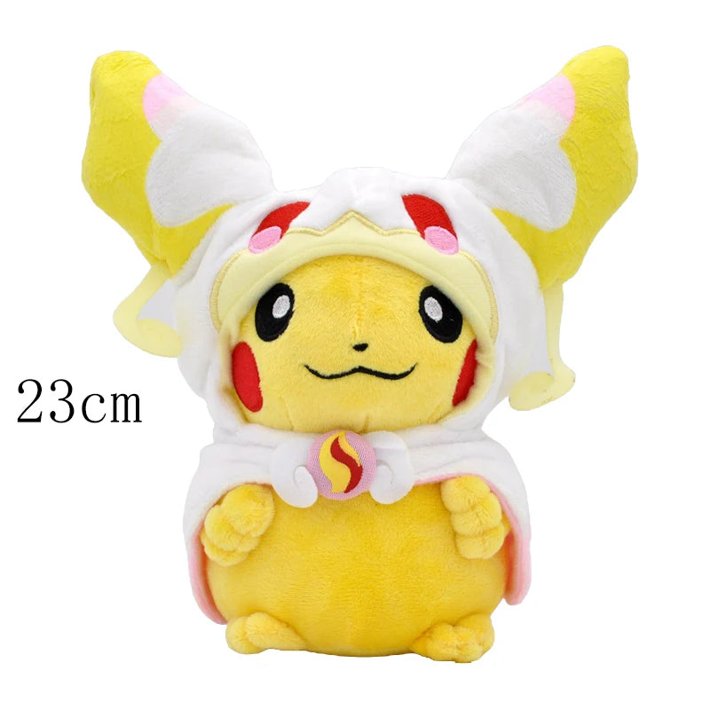 Pokemon Pikachu Morpeko Gengar Cosplay Toy Snorlax Garchomp Tyranitar Hydreigon Anime Eevee Lapras Stuffed Plush Charizard doll