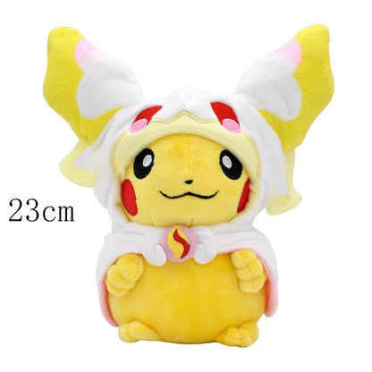 Pokemon Pikachu Morpeko Gengar Cosplay Toy Snorlax Garchomp Tyranitar Hydreigon Anime Eevee Lapras Stuffed Plush Charizard doll