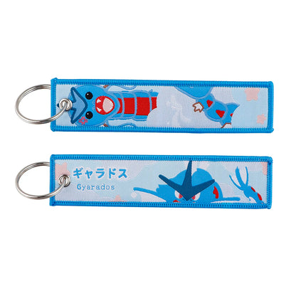 Anime Cute Animal Jet Tag Embroidery Keys Tag Women Keyring Cartoon Car Keys Fashion Jewelry Accessories Kids Gifts 1PCS