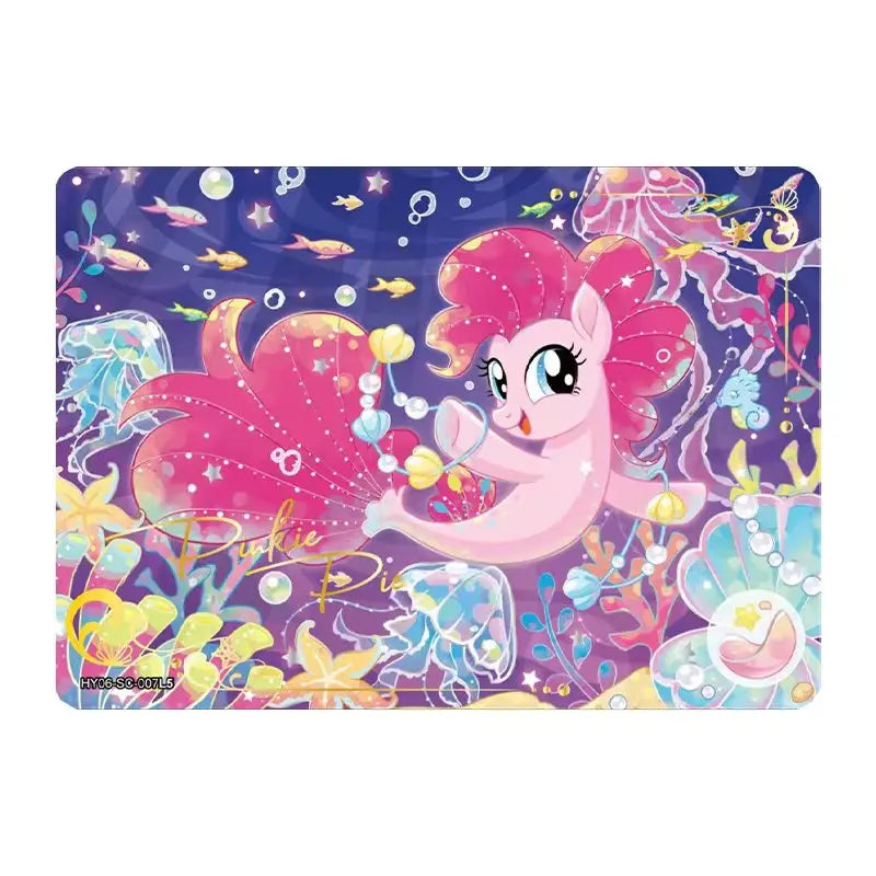 KAYOU Genuine My Little Pony Card Friendship Eternal 6 7 8 Huiyue Series SC SLR SGR UR Cute Princess Anime Collectible Cards Toy