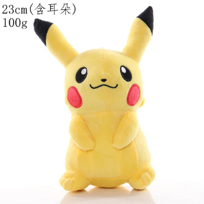Initial Pikachu Plush Toys Pokemon 30th Anniversary Commemorative Edition Pixel Art Style Pikachu Dark Lightning Pikachu Doll