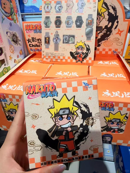 New Original In-Stock Original Valley Anime Narut Shippuden Chibi Watch Series Blind Box Anime Peripheral Trendy Watch Gift