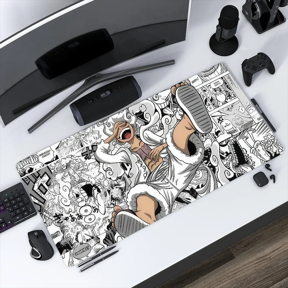 Mouse Pad Pirates Non-slip P-PIECE Lockedge ONE Office Student Gaming Battle Thickened Anime Large Writing Cushion MousePad