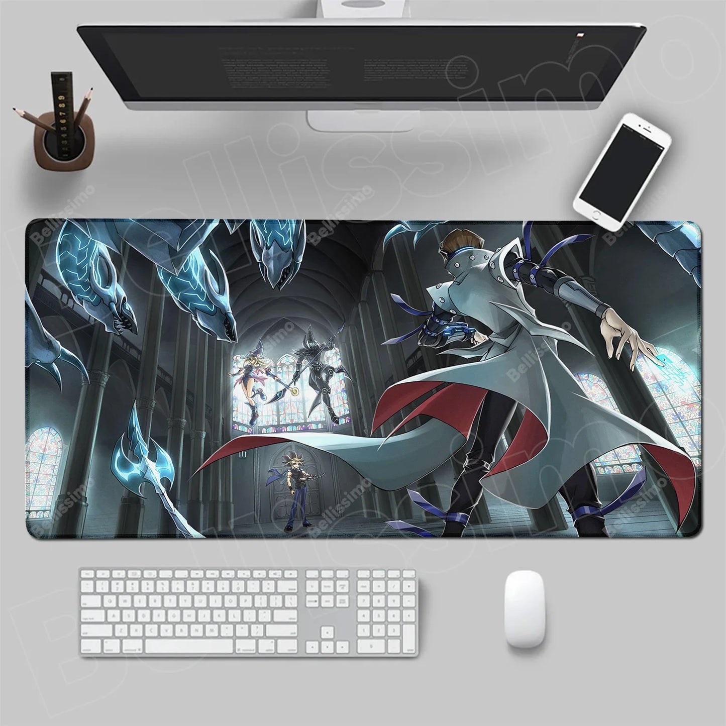 Large Mouse Pad Gamer Yu Gi Oh Mousepad Mats Gaming Pc Computer Accessories Mausepad Rubber Mat Deskmat Office Carpet Anime Desk