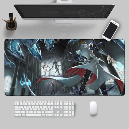 Large Mouse Pad Gamer Yu Gi Oh Mousepad Mats Gaming Pc Computer Accessories Mausepad Rubber Mat Deskmat Office Carpet Anime Desk
