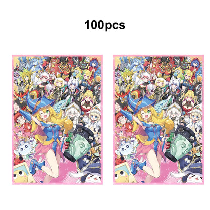 63×90mm Japanese Size Anime Card Sleeves for YGO TCG