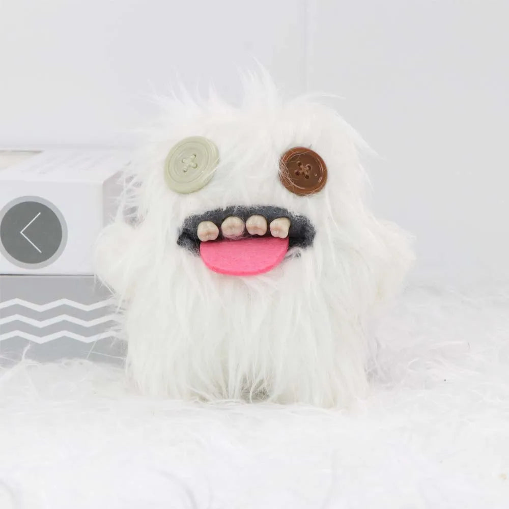 Fuggler Ugly Cute Monster Plush, 4inch Collectible Stuffed Toy, Funny Hairy Alien Doll for Fans Gift