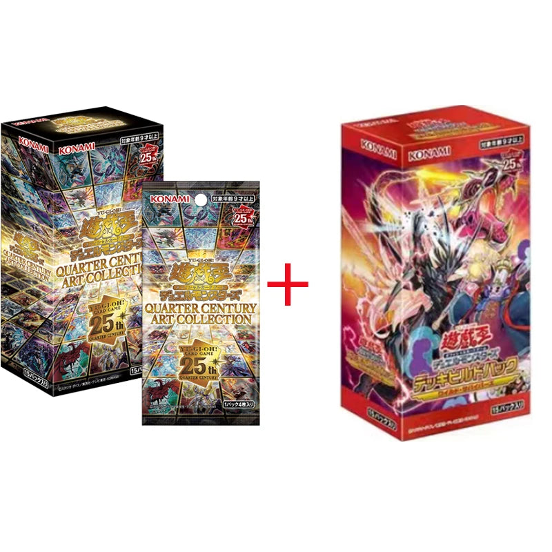 New Yu-Gi-Oh! 25th QUARTER CENTURY ART COLLECTION TCG Set Game Collection Card Booster Pack Japan Language
