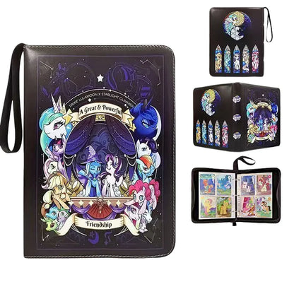 400 My Little Pony Anime Cartoon Album Book Game Card Collection Binder Children’s Toy Large Capacity Business Card Holder Gift
