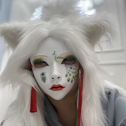 Cosplay Journey to the West Spider Spirit Masks Anime Mask Costume Role play Masquerade Mask Halloween Decor Party Decorations
